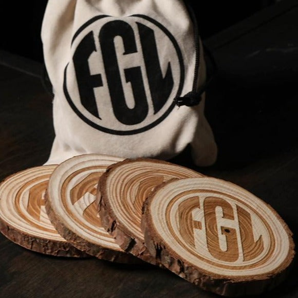 Florida Georgia Line Wooden Coasters