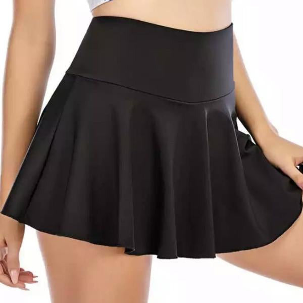 High Waist Performance Skirt Black